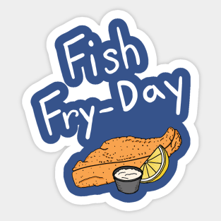 Fish Fry-Day Sticker